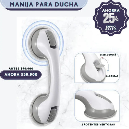 Manija de Seguridad para Ducha. ¡Confianza y Estabilidad para tus Seres Queridos!